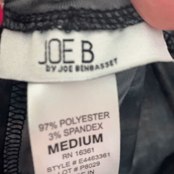 Juniors Joe B Marbled Tie Front Joggers with Pockets Size Medium - Picture 3 of 6